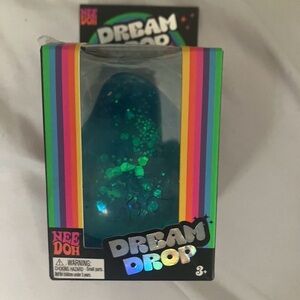 Dream Drop Teal Glitter Sensory Toy